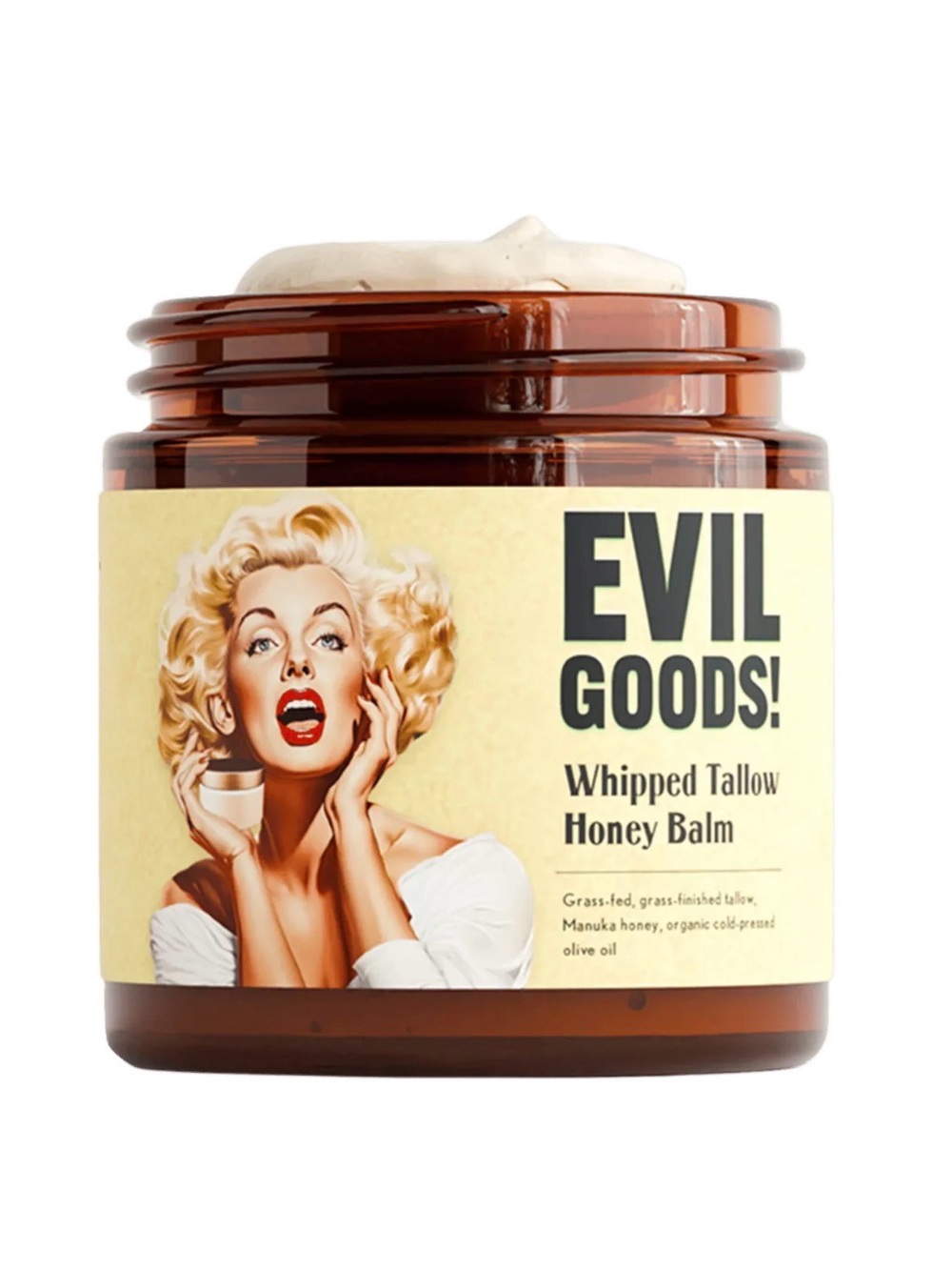 EVIL GOODS! Whipped Tallow Honey Balm